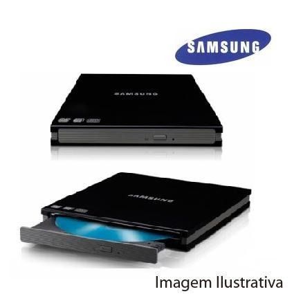 GRAVADORA DVD EXTERNA SAMSUNG USB SO84DBRB PRETA