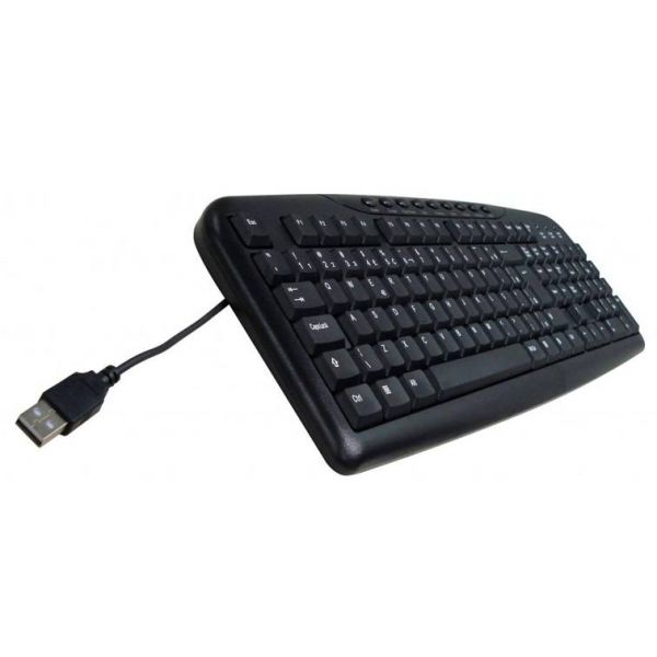 TECLADO MULTIMIDIA (USB) PRETO ABNT KM0428UEBB PIXXO