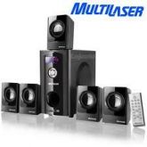 HOME THEATER 80W RMS 5.1 MULTILASER SP110